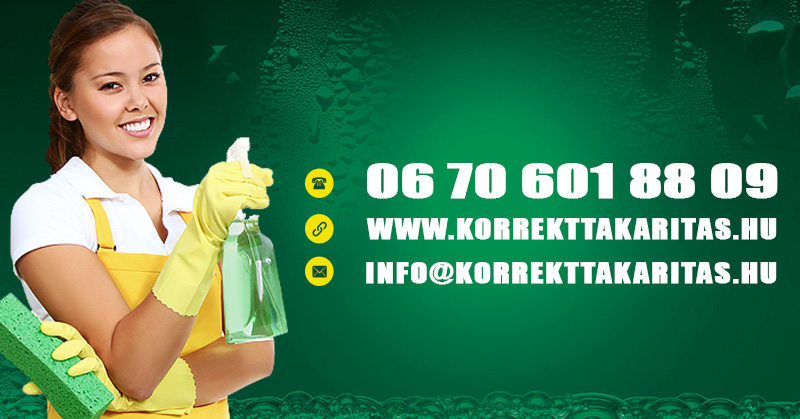 Korrekt iroda takarítás