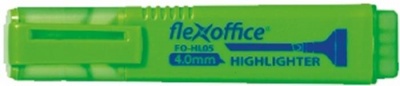 Szövegkiemelő, 1-4 mm, FLEXOFFICE "HL05", zöld