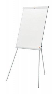 Flipchart tábla, mágneses felület, 70x100 cm, EcoLabel, NOBO "Premium Plus", fehér