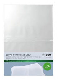 Étlaptartó betét, A5, SIGEL, áttetsző