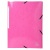Gumis, mappa, karton, A4, EXACOMPTA "Iderama", pink